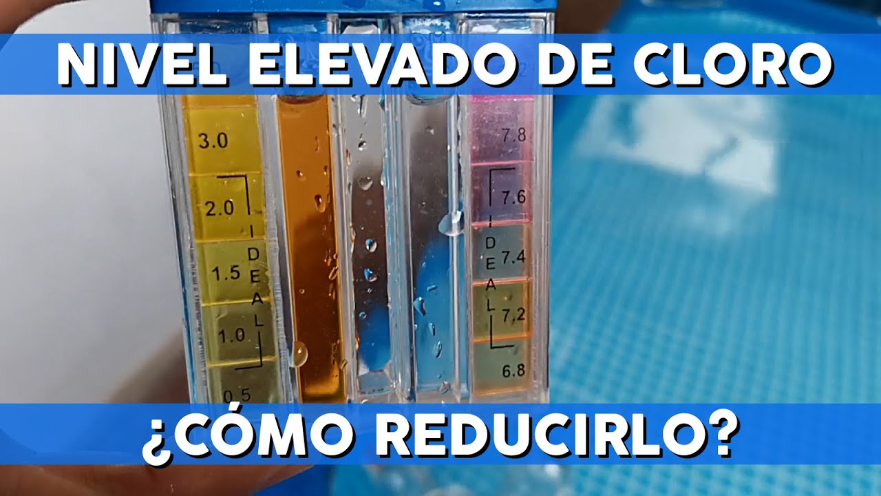 CÓMO REDUCIR EL NIVEL DE CLORO  |  EN SOLO 30 MINUTOS