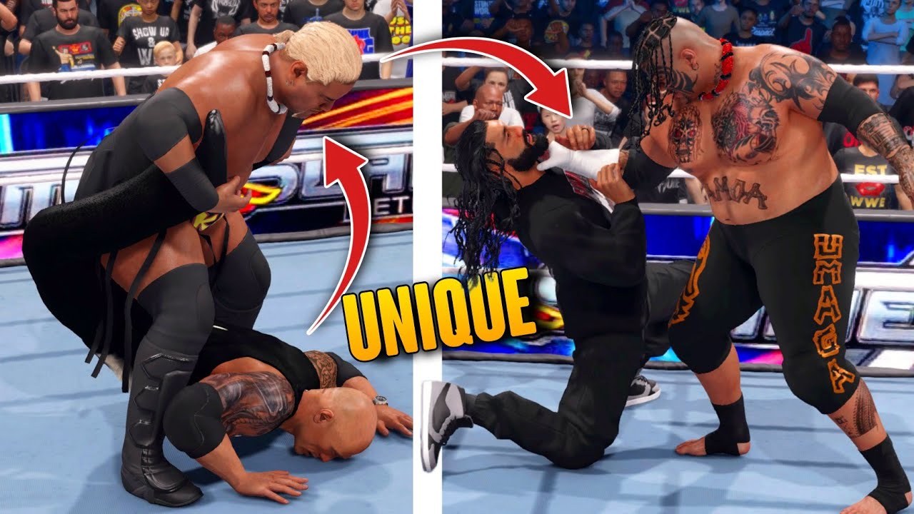 25 Most Unique Submissions you should use in WWE 2K24 ‼️