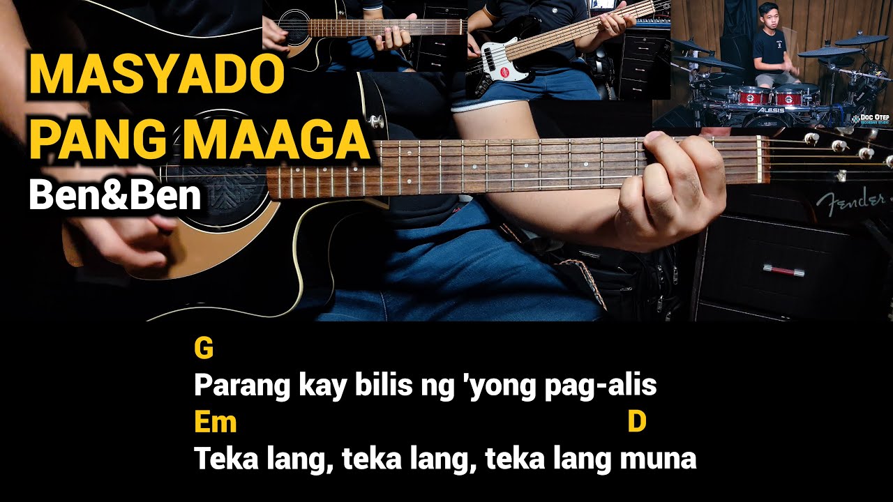 Masyado Pang Maaga - Ben&Ben (Guitar Chords Tutorial with Lyrics)
