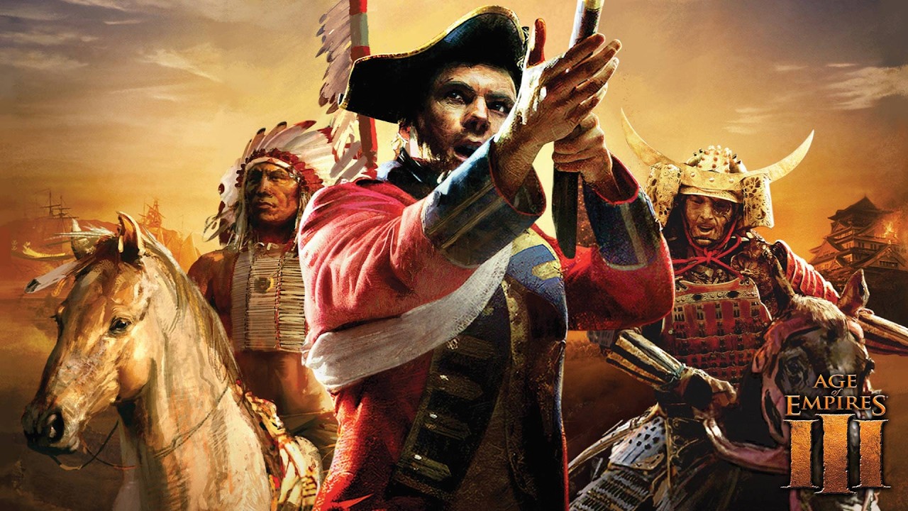 (gameplay para fundo de vídeo) Age of Empires 3 - Gameplay Livra Para Uso #16