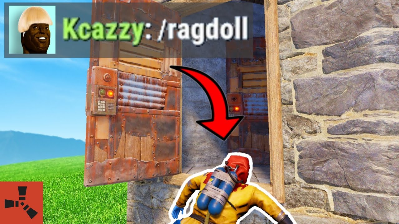 Ragdolling Toxic Players - Rust Admin Trolling
