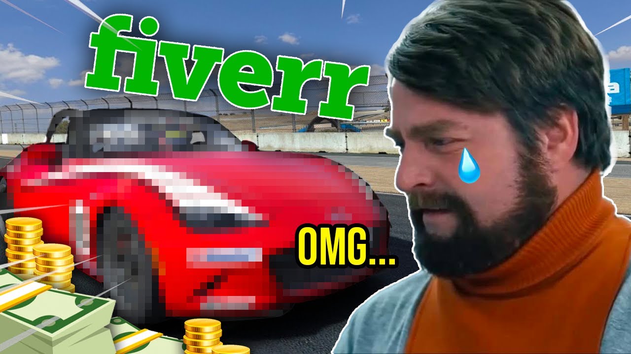 Я ЗАПЛАТИЛ Fiverr за разработку для меня ливреи iRacing…