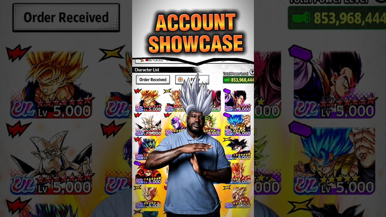 BEST F2P ACCOUNT EVER??🤔 (Dragon Ball Legends) #dblegends #dragonballlegends #dbl