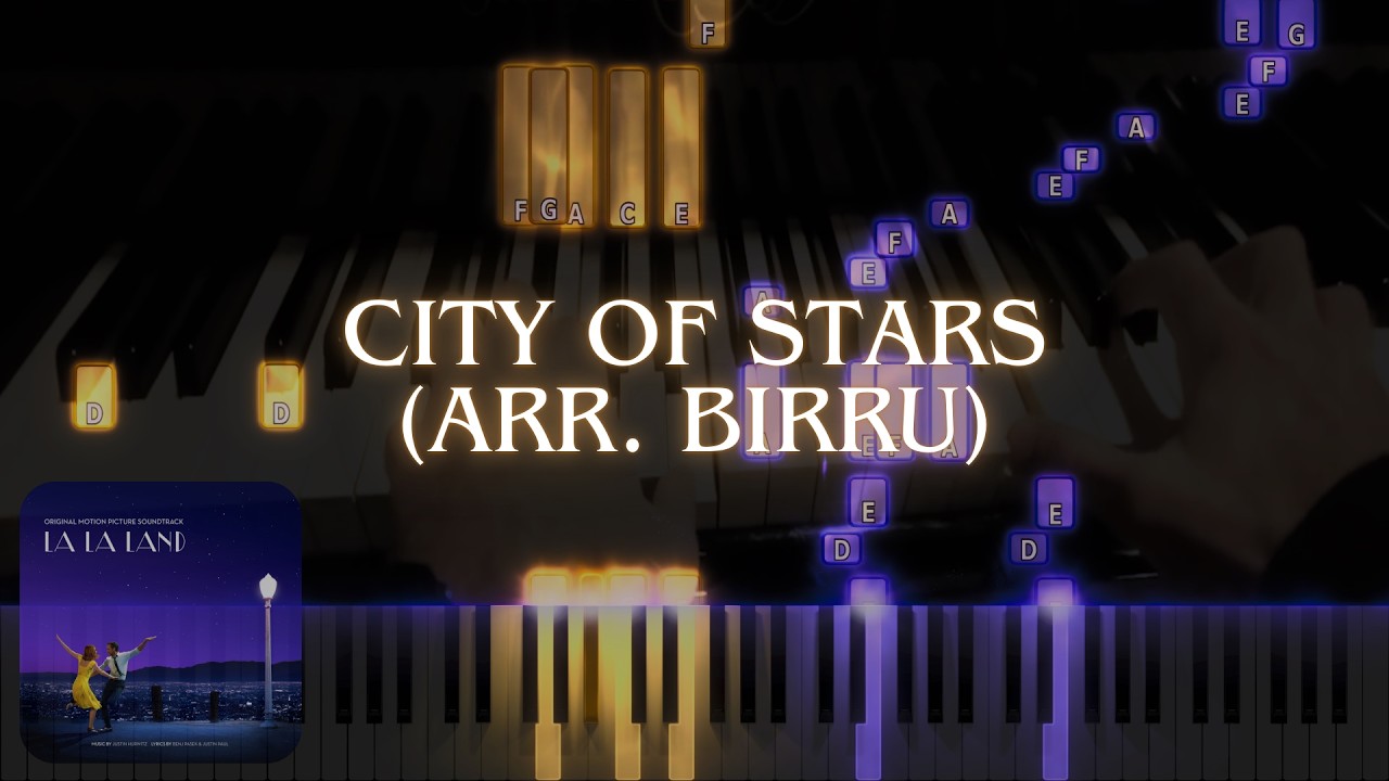 City Of Stars But It's 3AM And I Improvise - La La Land (Arr. Birru) [Piano Tutorial]