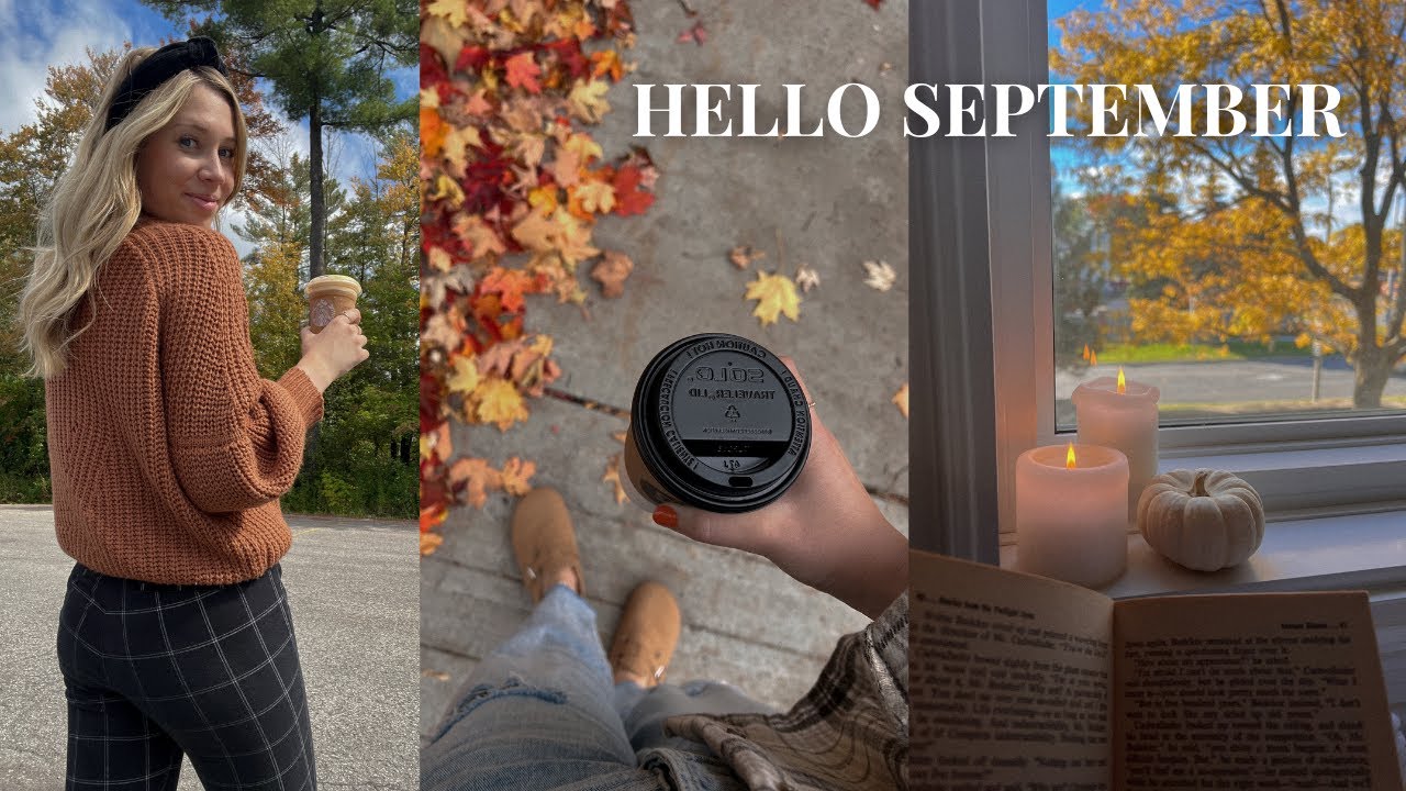 Hello September 🍂 decorating for fall, cozy night in, September TBR & fall decor haul!