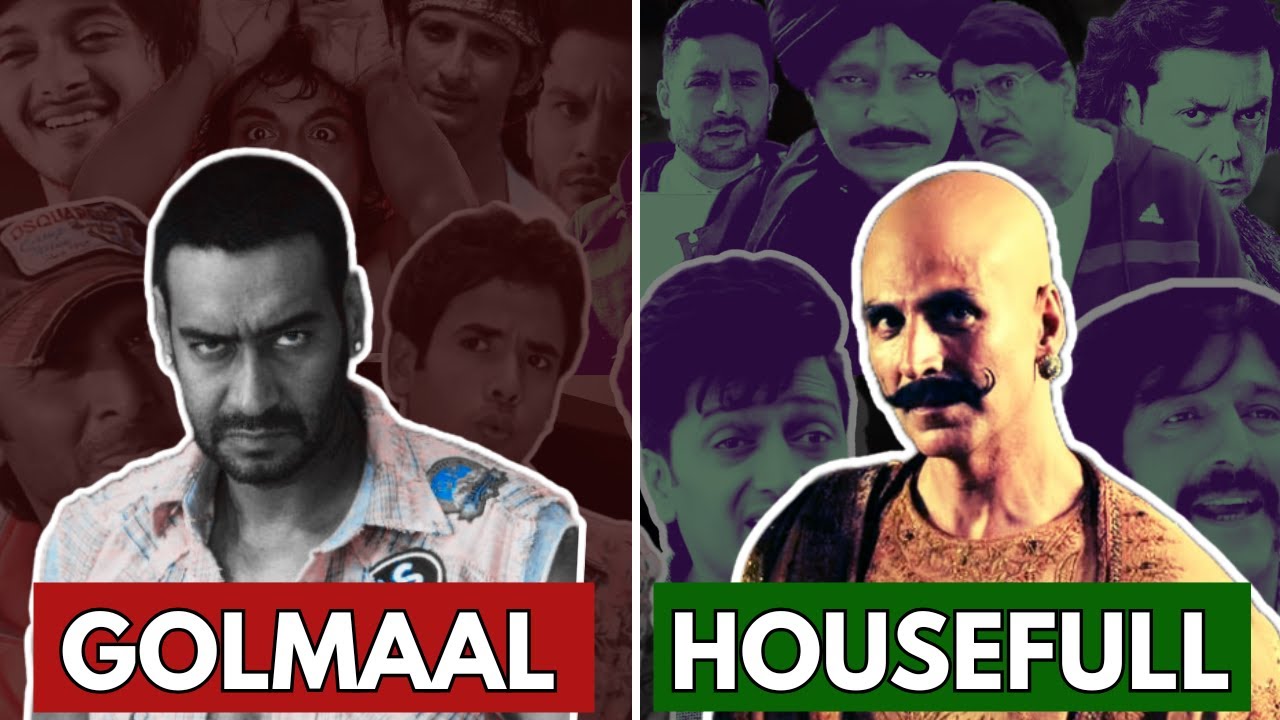 Which Comedy Franchise Reigns Supreme: Golmaal or Housefull?