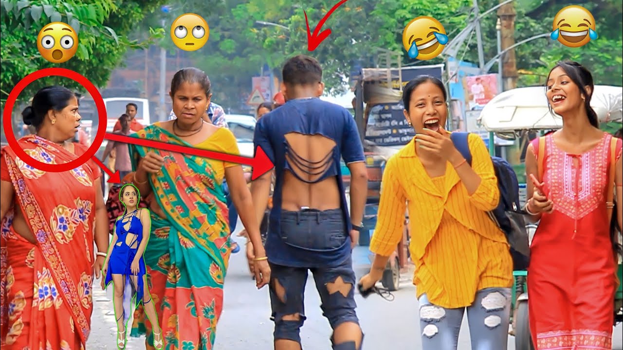 Stylish Dress Prank👖| Best Reaction on Public 😂| 2022 Funny Public Prank @gmasstv