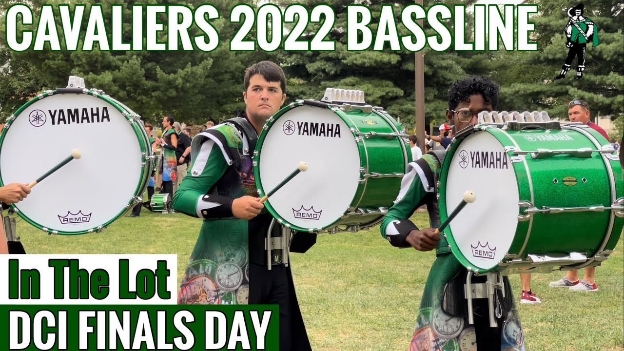 The Cavaliers 2022 Bassline | In The Lot - DCI FINALS (WARM UPS AND SHOW MUSIC)