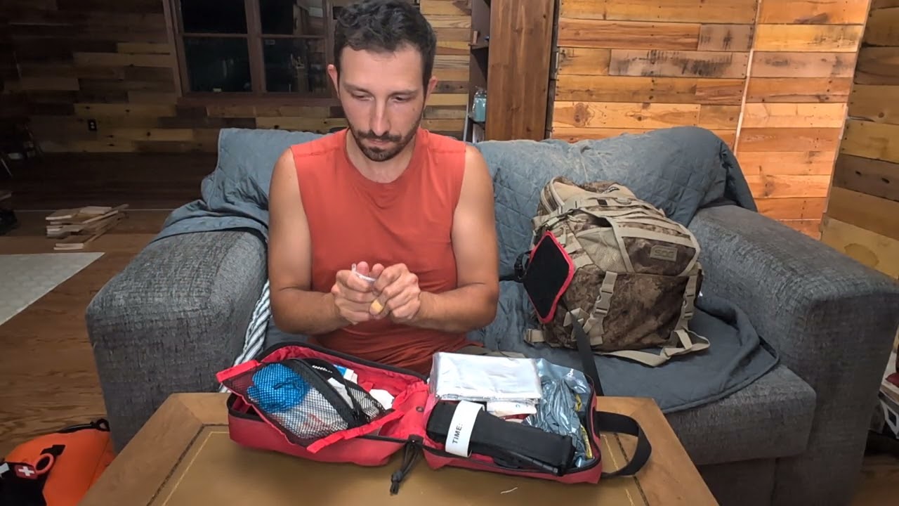 Tear away med kit for Search and Rescue 