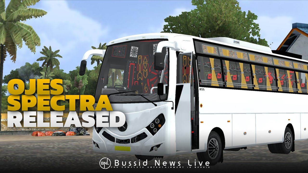 OJES SPECTRA 34 Seater Mod Released | Eicher BS6 bus Mod for Bussid