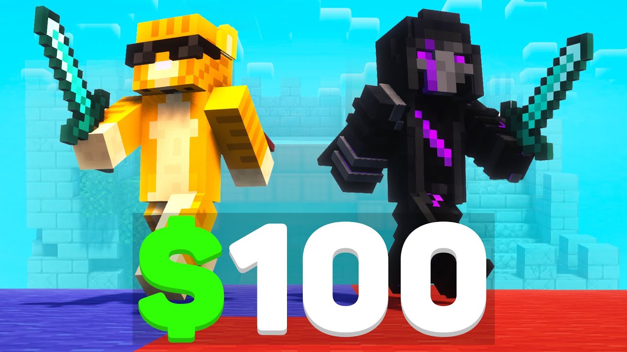 I Won a $100 Bedwars Youtuber Tournament