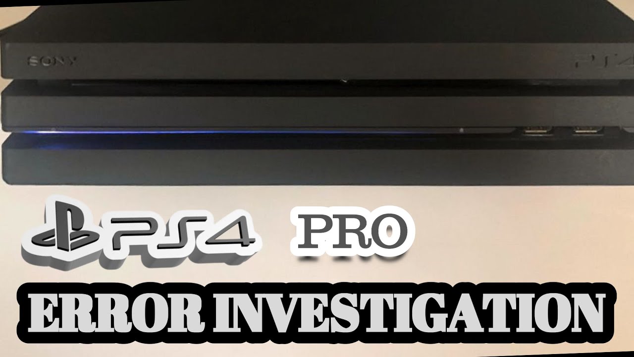 PS4 Pro turns off immediately after turning on.