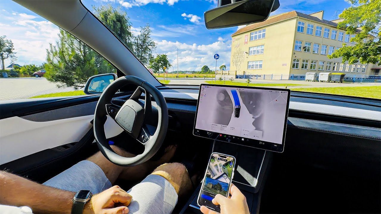 Tesla D.U.P.A. czyli Smart Summon w warunkach Polski 🇪🇺