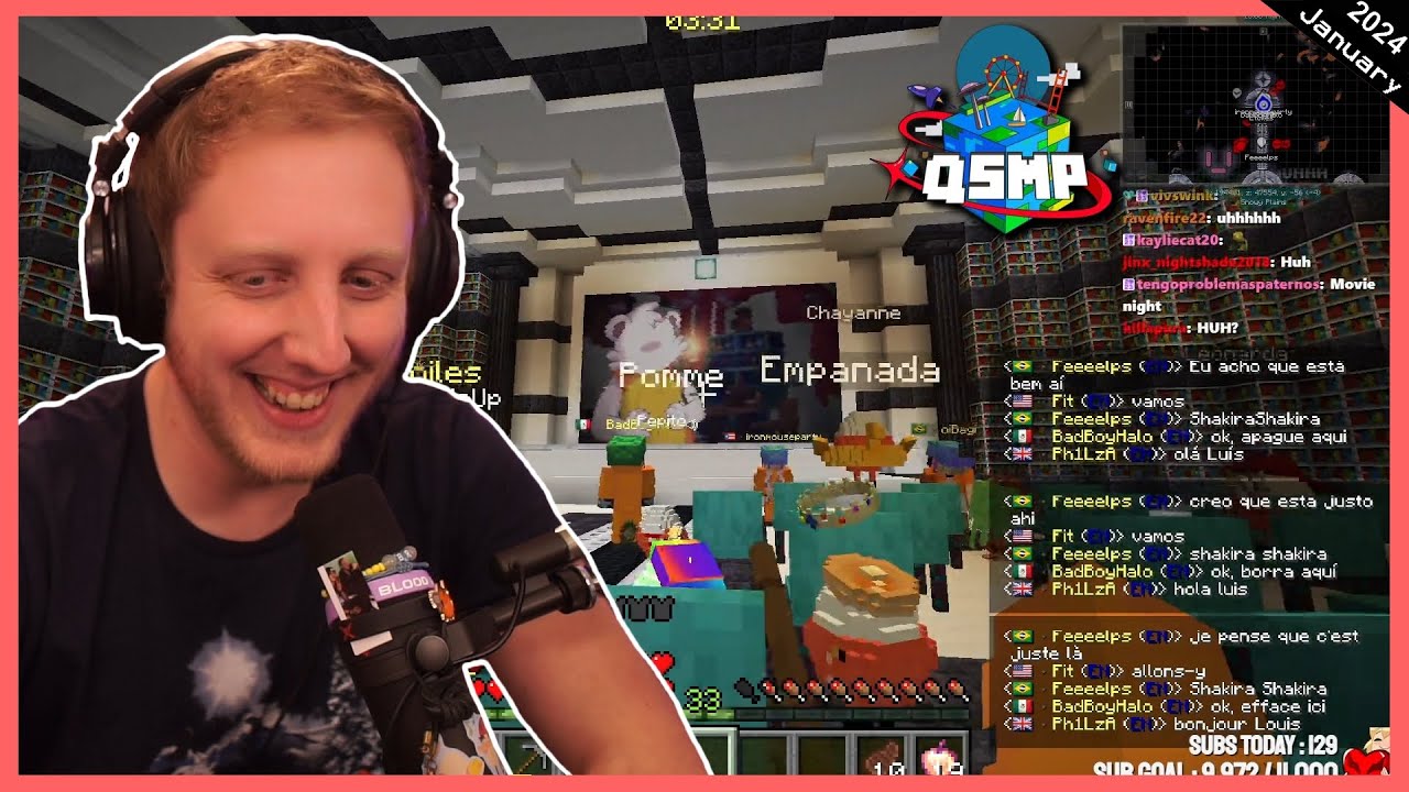 QSMP - LAST DAY OF PRISON WE BREAKING OUT! - Philza VOD - Streamed on January 22 2024