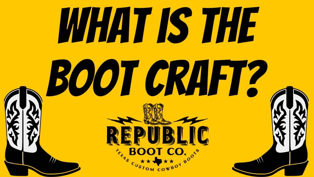 В Republic Boot Co! Искусство создания обуви процветает!