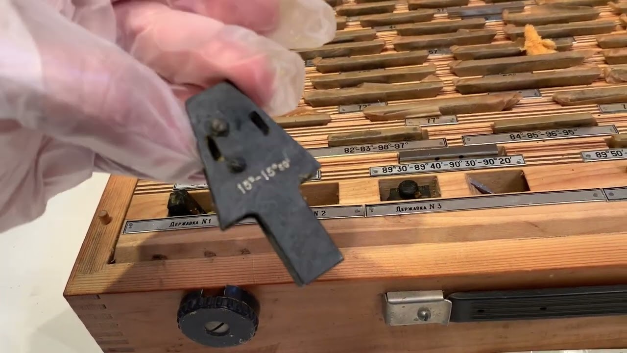 Angle Gauge Block Set 100 Pieces + Holders