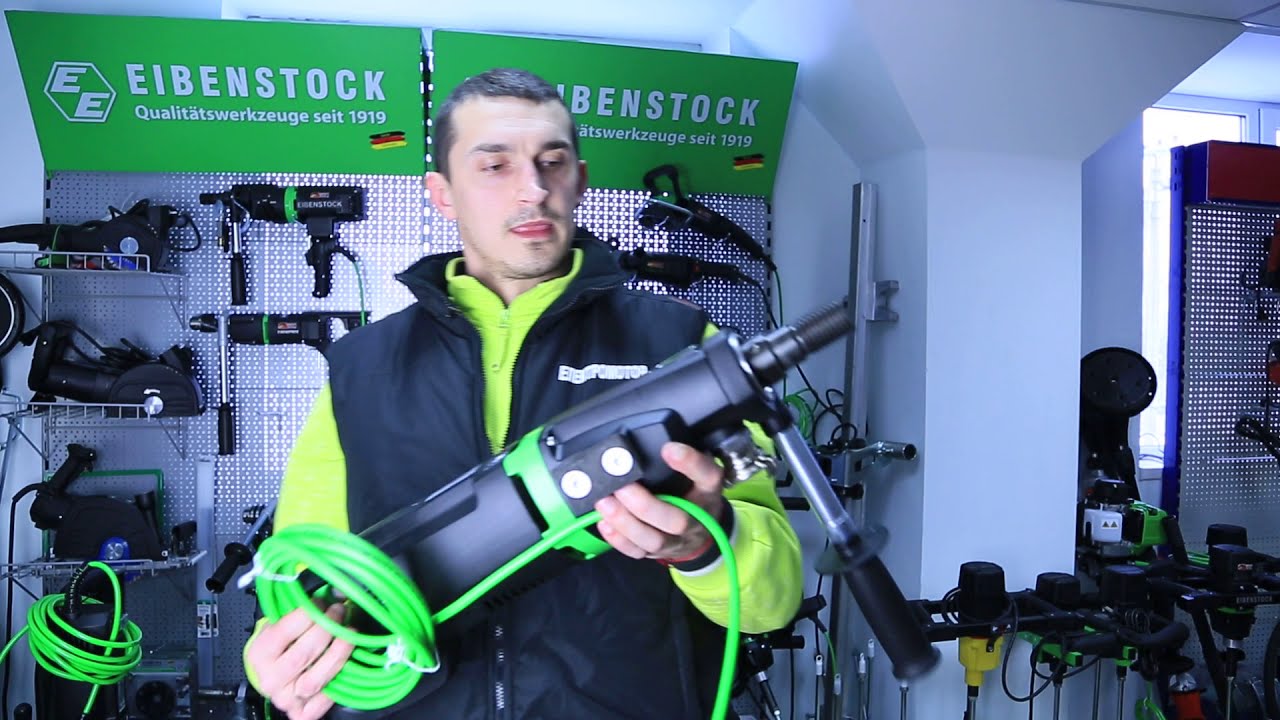 Дрель алмазного сверления Eibenstock ETN 162/3 P обзор
