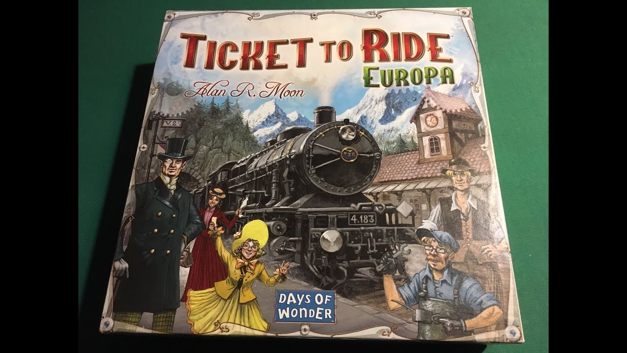 Come giocare a Ticket To Ride Europa guida tutorial gioco di treni e ferrovie by Dr. Cthulhu ita