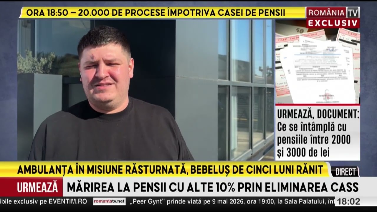 Accident grav cu o ambulanţă în misiune. 7 victime, printre care un bebeluş, au ajuns la spital