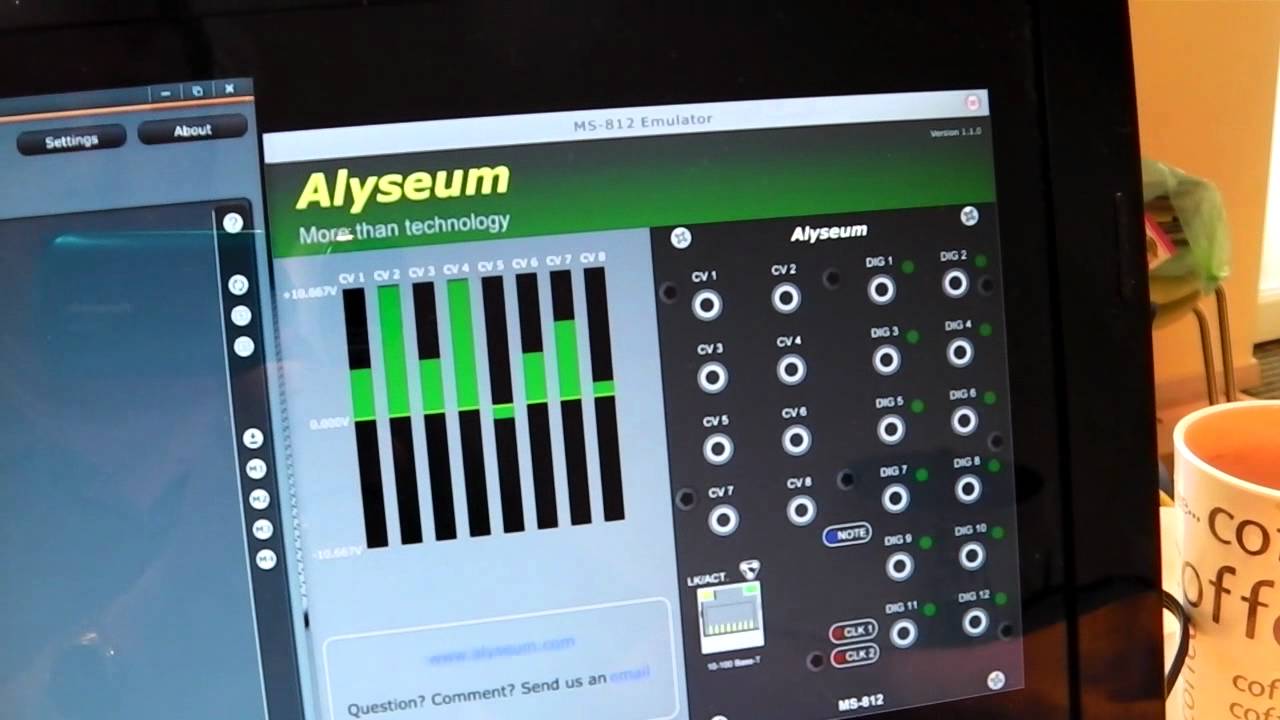 CopperLan V1.1 preview: Mapping MIDI keyboard knobs to MS-812 CV outputs