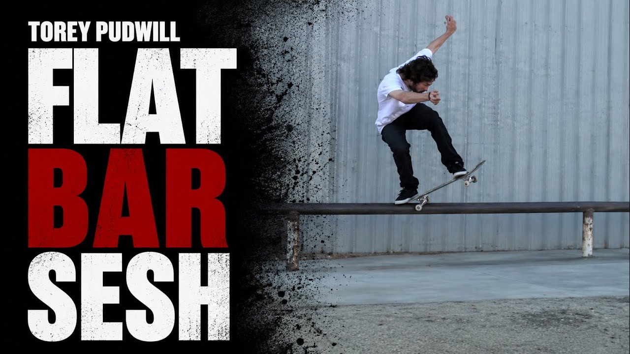 Torey Pudwill Flat Bar Sesh