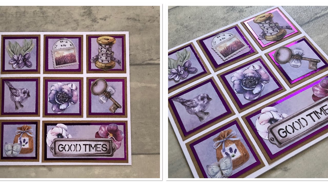 TUTO CARTE AVEC CHUTE DE PAPIER (ou non) 100% action FACILE