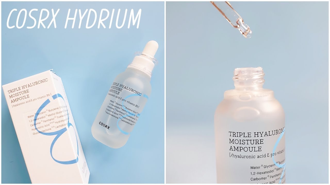Cosrx Hydrium Triple Hyaluronic Moisture Ampoule Review