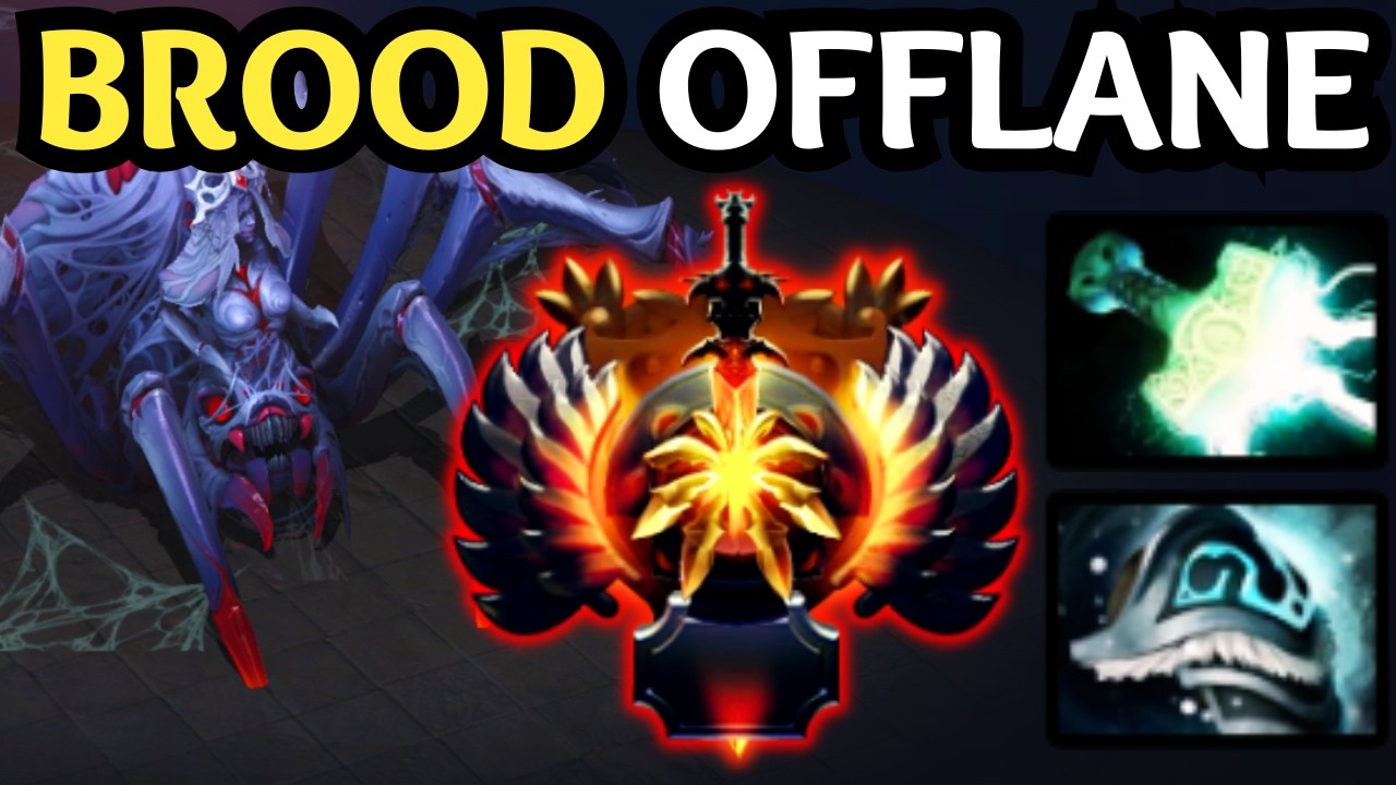 🔥 BROODMOTHER OFFLANE GOD MODE — TOTAL LANE DOMINATION 🔥 DOTA 2