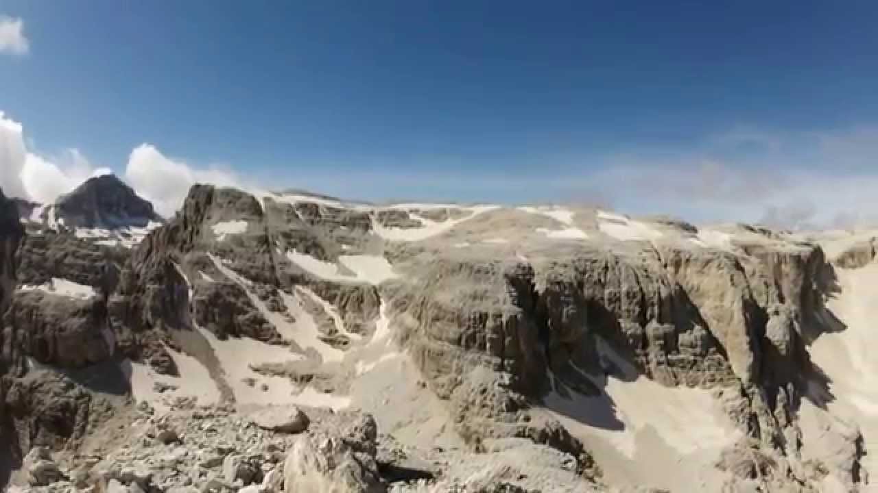 Cima Pisciadù (2985m) dal rifugio Franco Cavazza