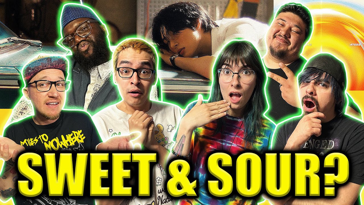 American Rappers & Streamers FIRST TIME REACTION to ATEEZ 'Lemon Drop' (Official M/V) Reaction!