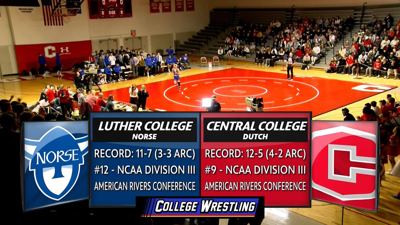College Wrestling: Luther College vs. Central College