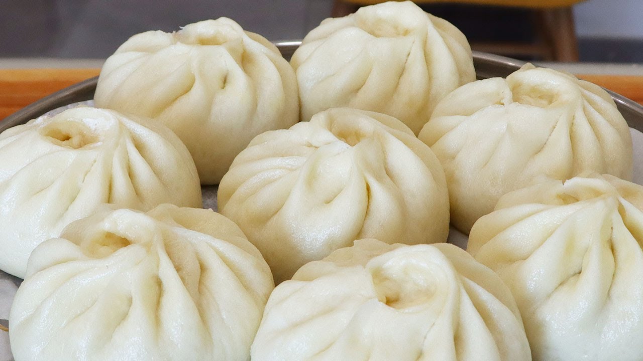 包子好吃做法真简单，不破皮不露馅，个个洁白蓬松又暄软【海娟美食】