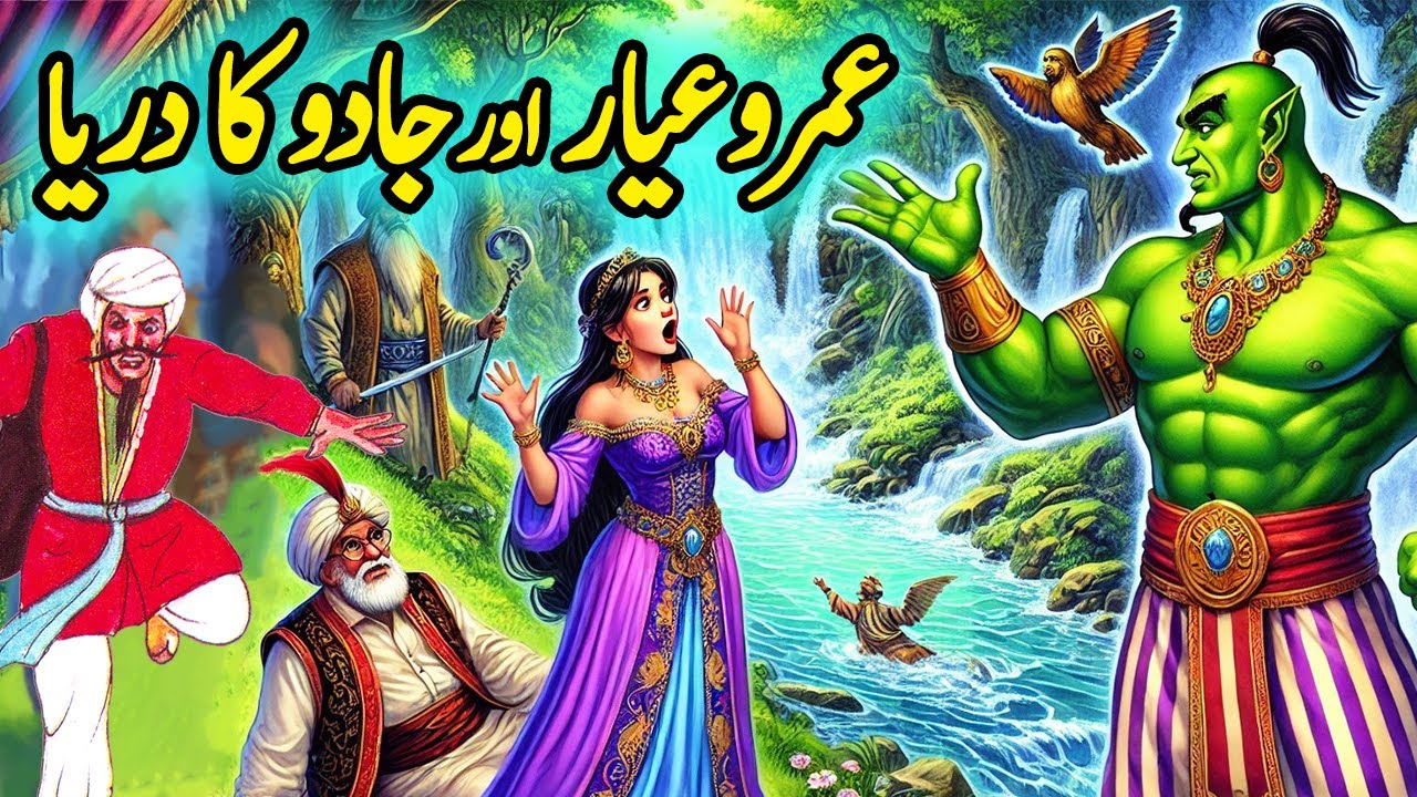 Umro Ayyar Aur jadu ka darya | Umro Ayyar Ki Mysterious Stories | Jinn Stories 2.0