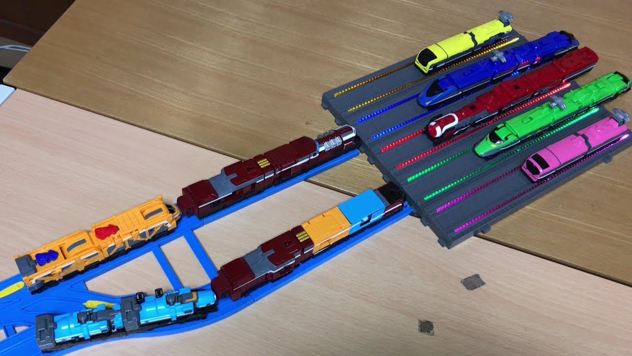 烈車戦隊トッキュウジャー　第12駅 8両のレッシャーが超烈車合体！超トッキュウオー誕生！イマジネーション最高潮！劇中シーンをDX等で再現！前田動画　Ressya Sentai Toqger ep12