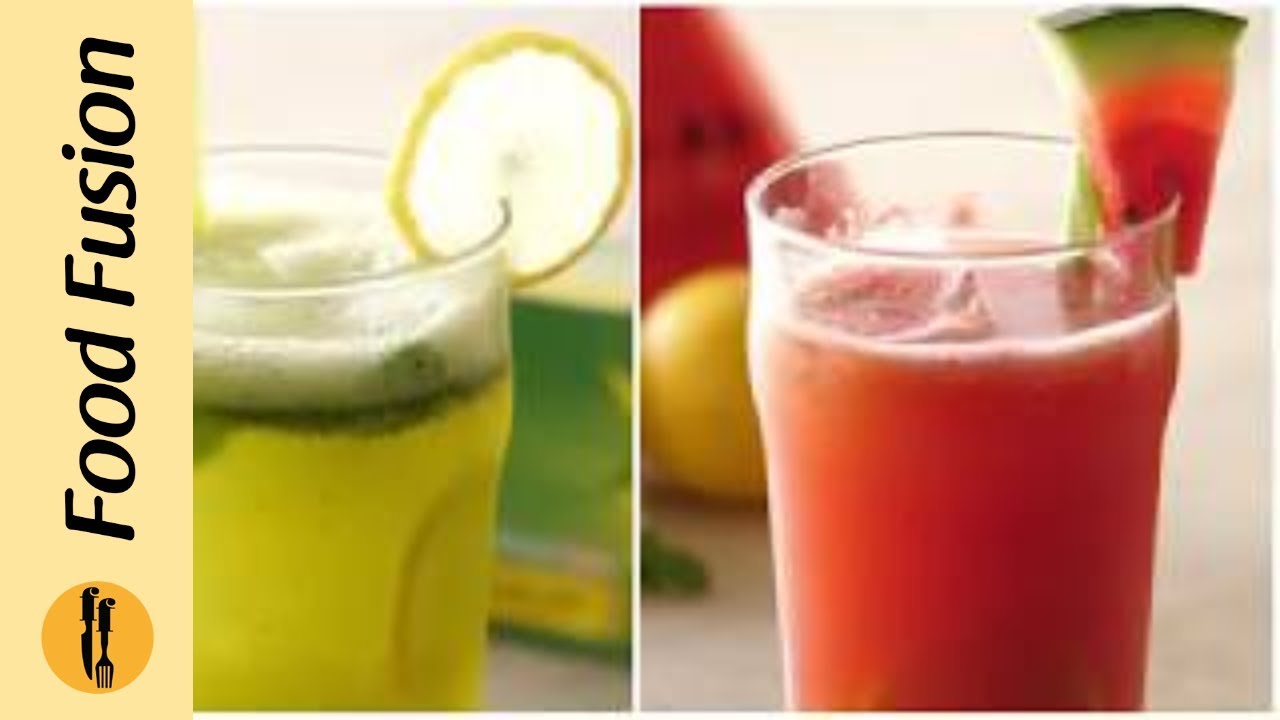 Iced Green Tea recipe 2 ways by Food Fusion