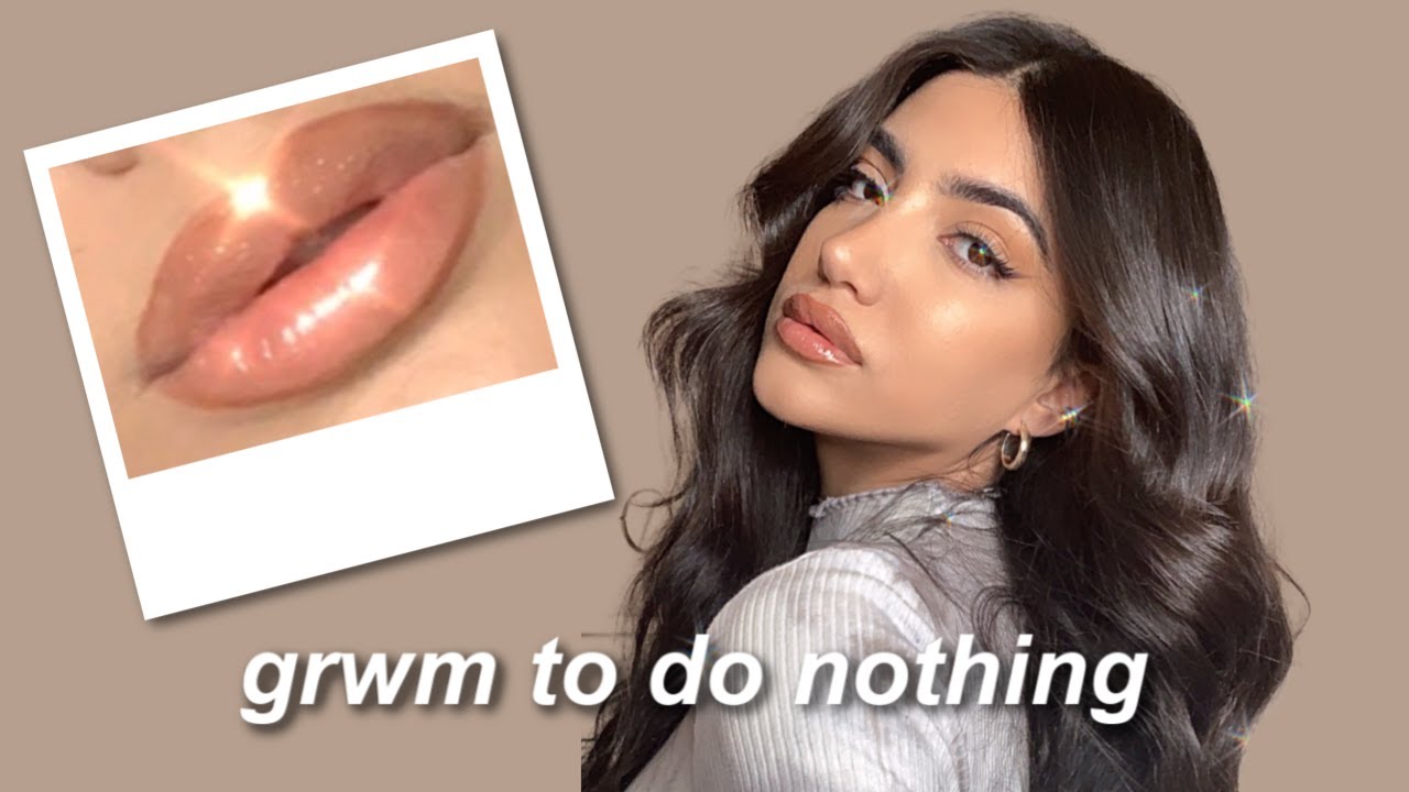 GRWM to stay home lol