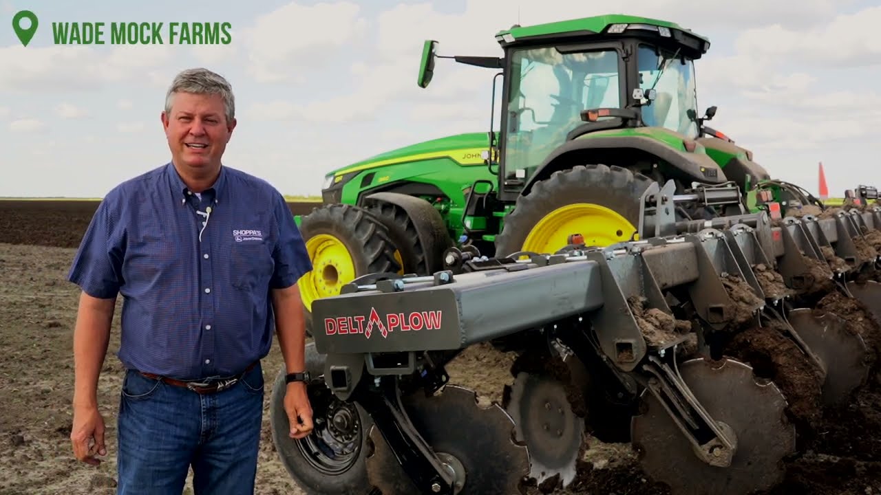 NEW at Shoppa's! W&A Delta Plow for Large Ag Tillage