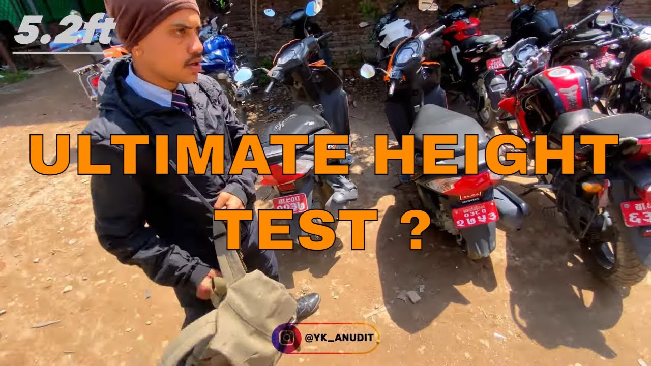 Crossfire Height Test | Can a 5 ft 2 Inch Guy Ride a Dirt Bike ? 🇳🇵HJ250 | 4K