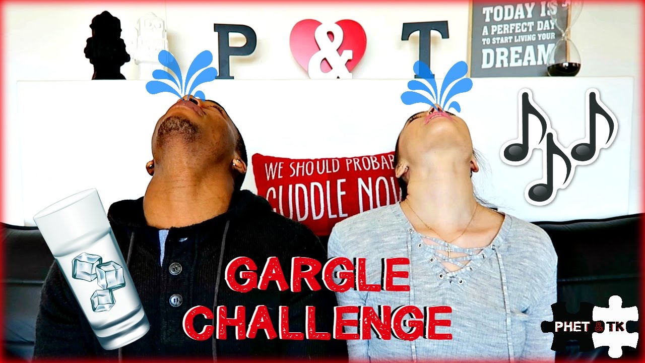 GARGLE CHALLENGE! | PHET & TK