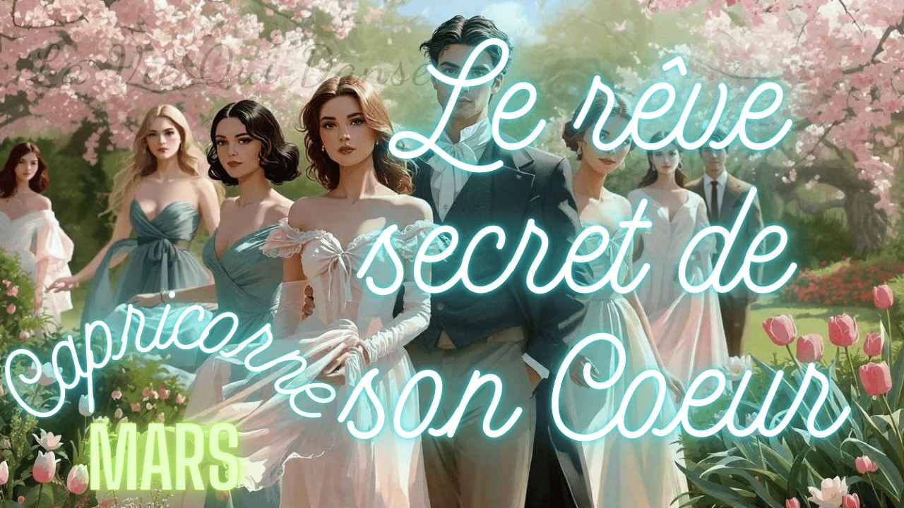 ❤️ CONFESSION SINCÈRE💬 : Ce CAPRICORNE vous ouvre enfin son jardin secret!🔑 MARS 2026