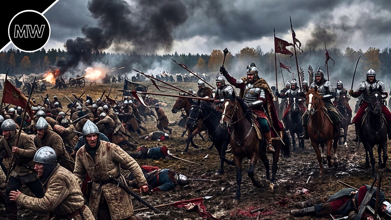 ORSZA 1514: Jak 30 000 Polak&oacute;w i Litwin&oacute;w ZMASAKROWAŁO 80 000 Rosjan!