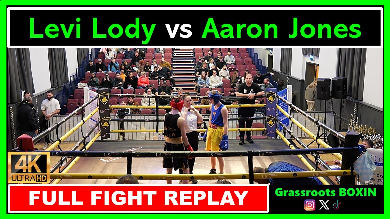 Levi Lody vs Aaron Jones - FULL FIGHT - Guildford City Boxing Show (05/03/26)