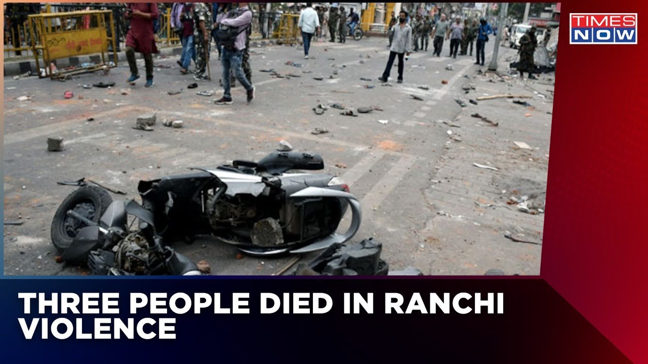 Prophet Remark Row: Three People Killed In Violent Protests In Ranchi | English News | Latest Update