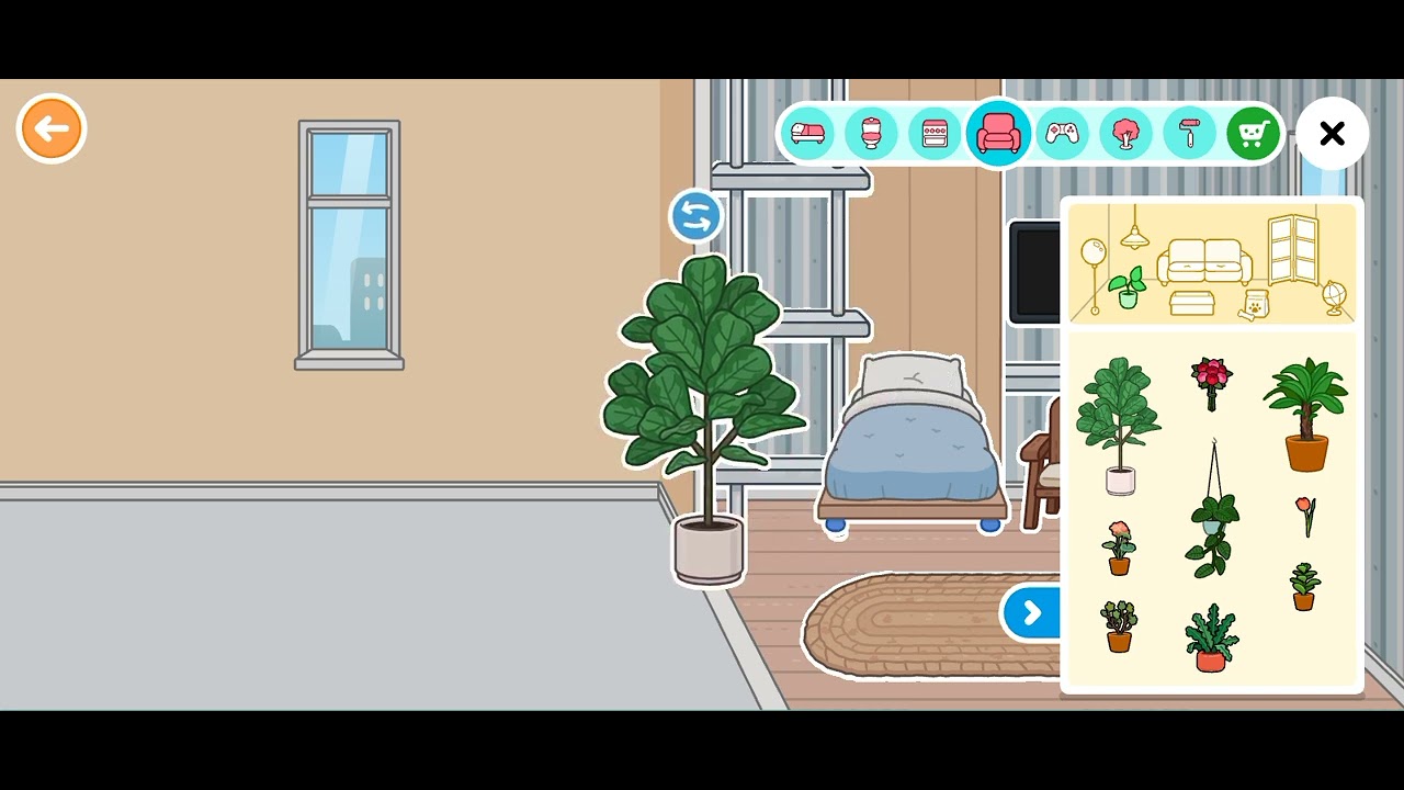 Room for a teenager in toca idea !