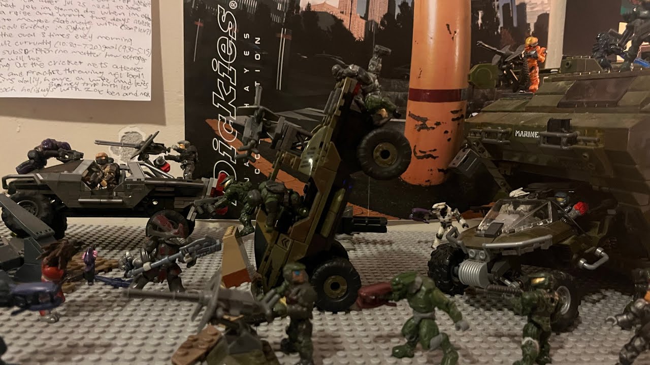 Halo mega bloks diorama