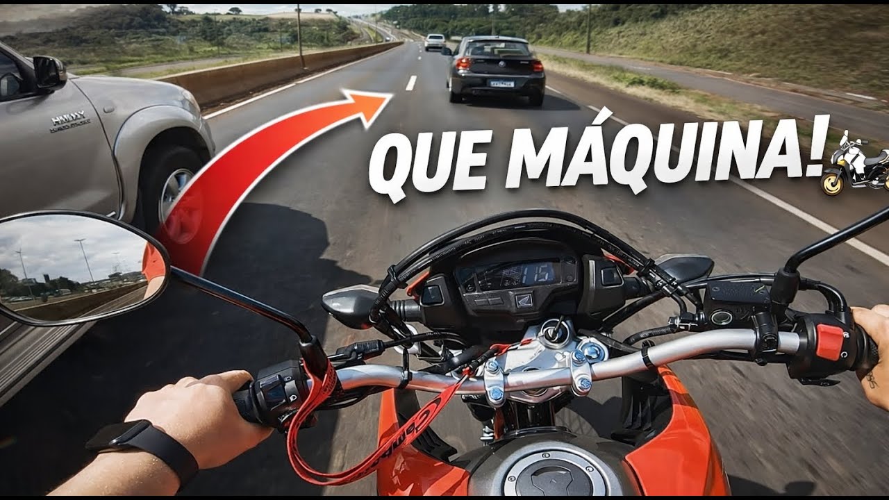 BROS 160 NA RODOVIA... ME SURPREENDEU !