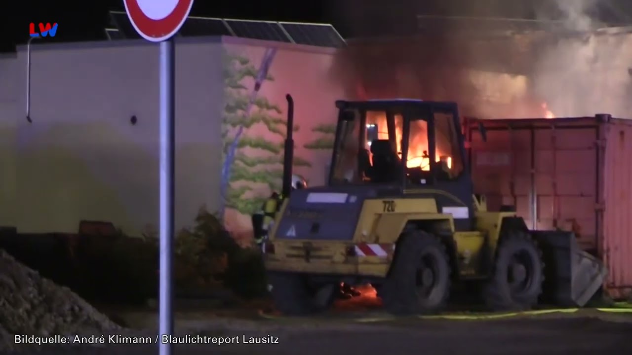 Hoyerswerda: Brand in der Hermann-Straße - LAUSITZWELLE