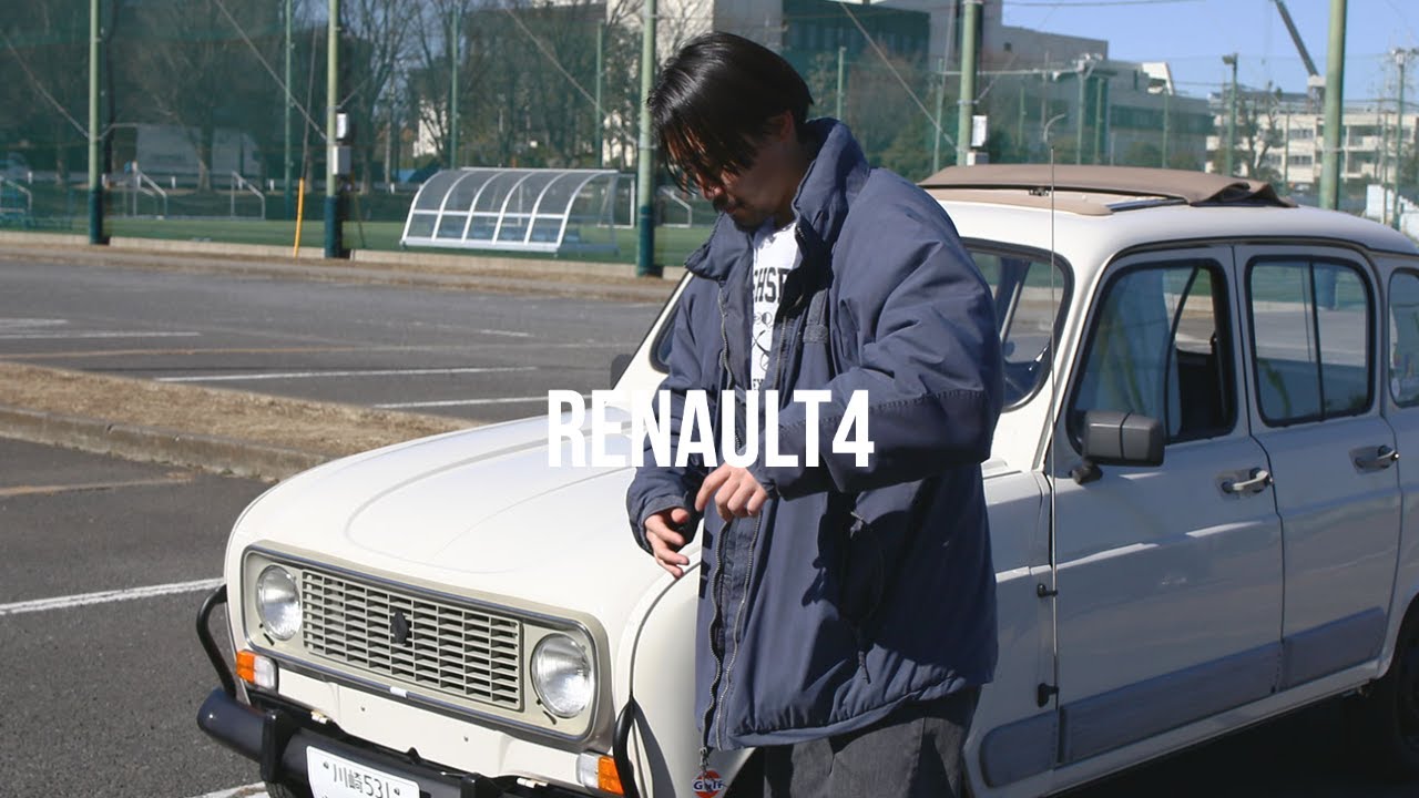 古着屋さんのRENAULT 4（キャトル）