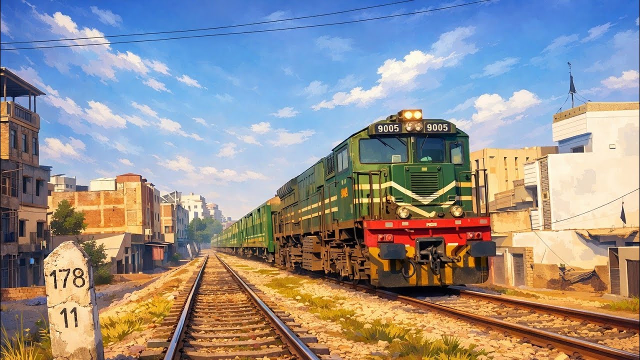 The Legendary Shalimar Express Arriving Hyderabad With Geu-40 9005