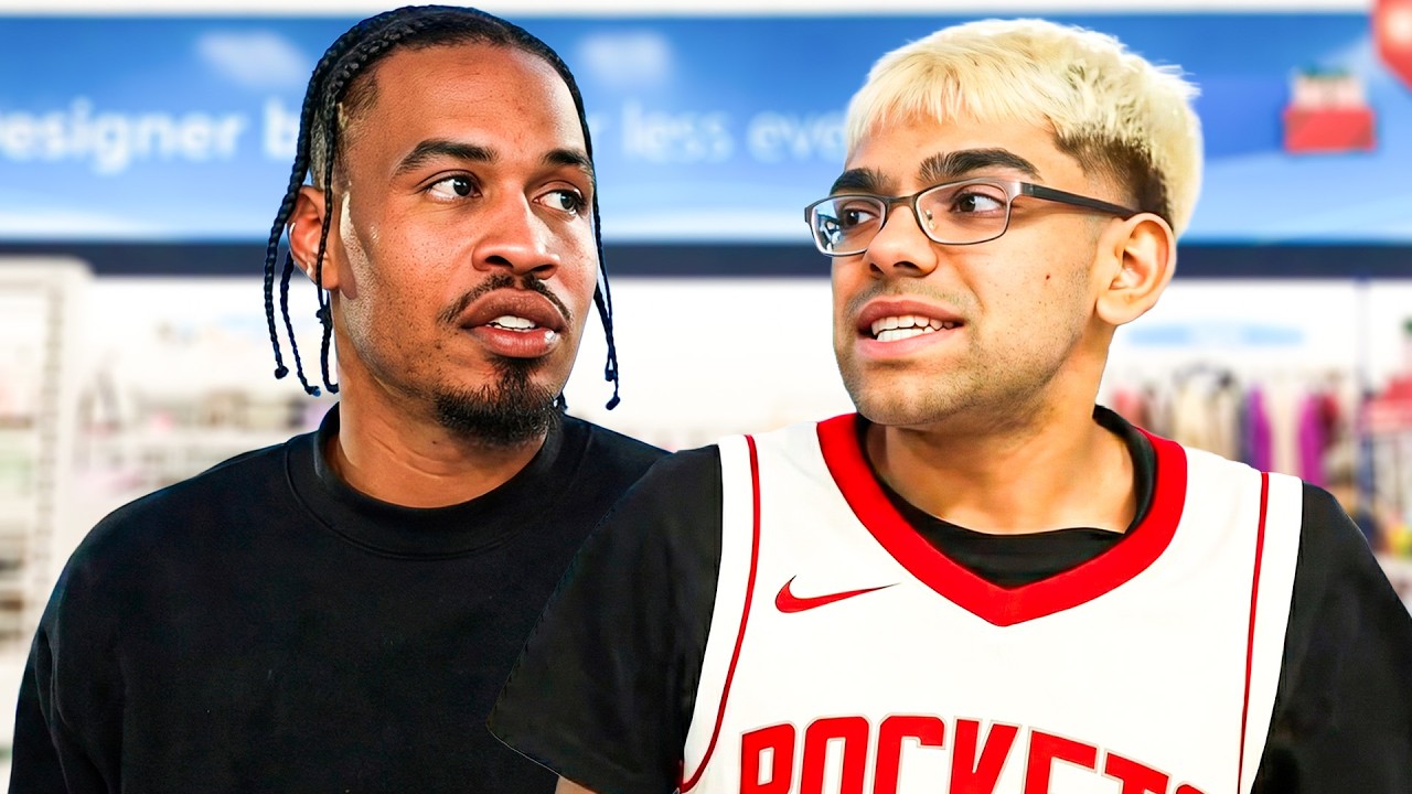N3on & Gerald Green Go Shopping at Ross...